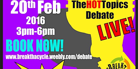 The Hot Topics Debate Live!! primary image