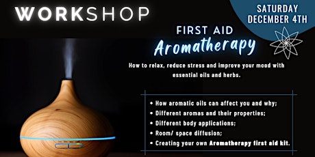 FIRST AID AROMATHERAPY WORKSHOP  primärbild