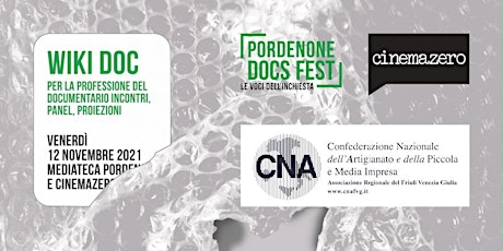 Immagine principale di LE VOCI DELL’INCHIESTA 2021 – Pordenone Docs Fest – Evento CNA “WIKI DOC” 