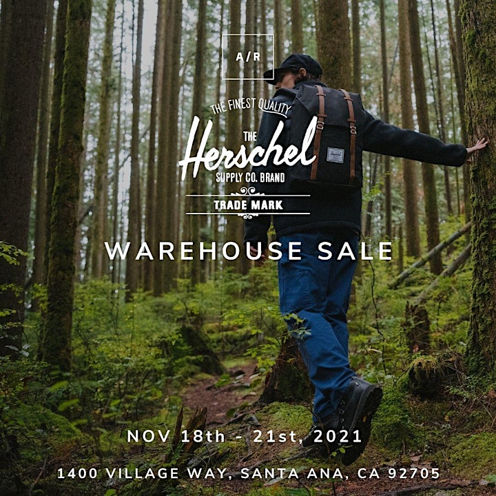 
		Herschel Supply Warehouse Sale - Santa Ana, CA image
