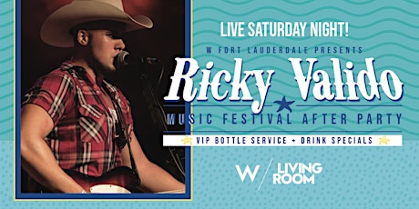 TORTUGA MUSIC FESTIVAL AFTER PARTY - RICKY VALIDO LIVE!
