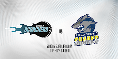Scorchers v Sheffield Sharks (BBL) - Surrey Sports Park tickets