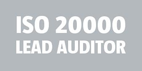 Service Management 20000 Lead Auditor bilhetes