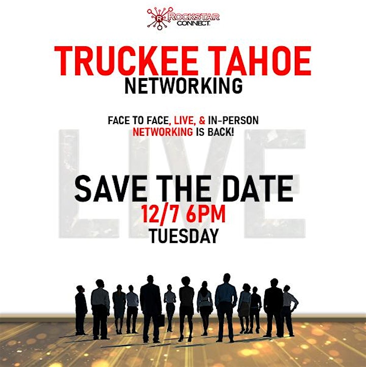 
		Free Truckee Tahoe Rockstar Connect Networking Event (December, Truckee CA) image
