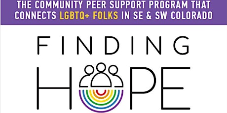 Finding Hope: A Community Peer Support Program tickets