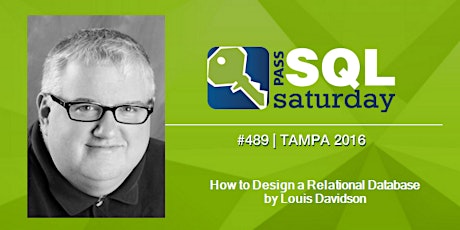SQL Saturday Precon 2016: How to Design a Relational Database primary image