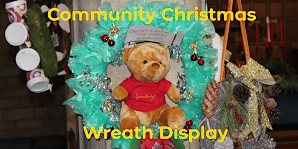 Community Christmas Wreath Display