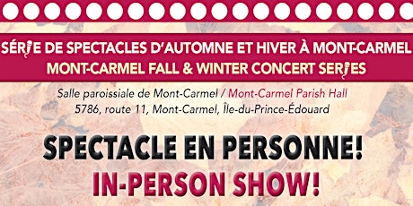 Mont-Carmel Fall & Winter Concert Series