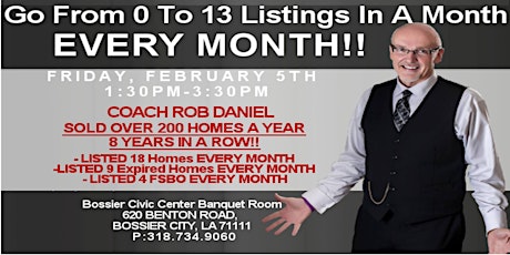 Go From 0 To 13 Listings A Month....EVERY MONTH!!! primary image