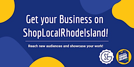 Get your Business on ShopLocalRhodeIsland.com