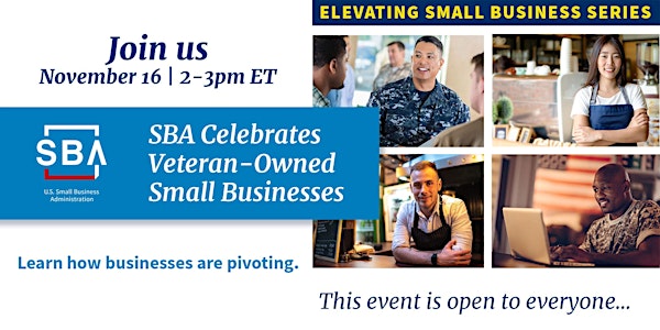 SBA Celebrates Veteran-Owned Small Businesses