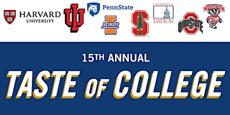 15th Annual Taste of College supporting Summer of a Lifetime primary image