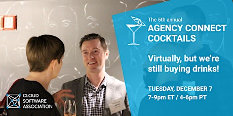Agency Connect virtual cocktails