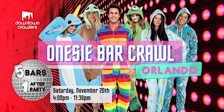 Onesie Bar Crawl - Orlando
