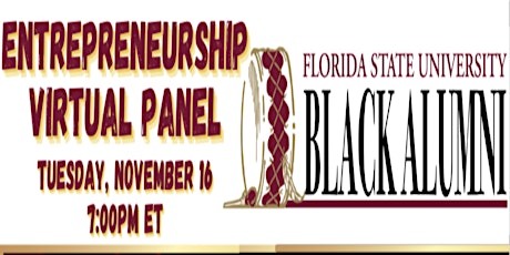 FSU BA-Tallahassee Entrepreneurship Virtual Panel