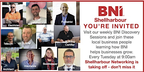 BNI Shellharbour Region Startup Discovery Session tickets
