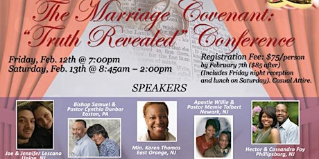 Marriage Covenant: Truth Revealed Conference primary image