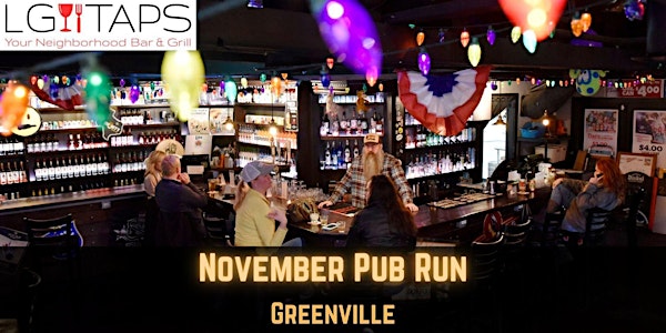 November Pub Run: Pre-Turkey Run at LG Taps