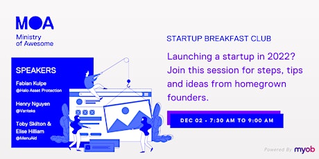 Startup Breakfast Club December primary image