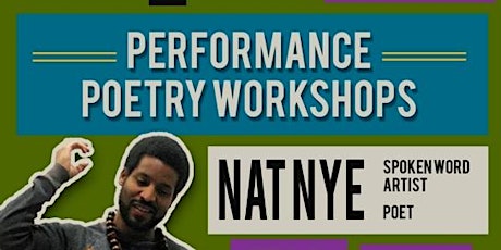 Performance Poetry Workshops w/ Nat Nye primary image