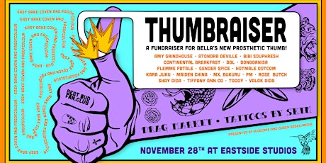 THUMBRAISER - A Fundraiser for Bella's New Prosthetic Thumb!