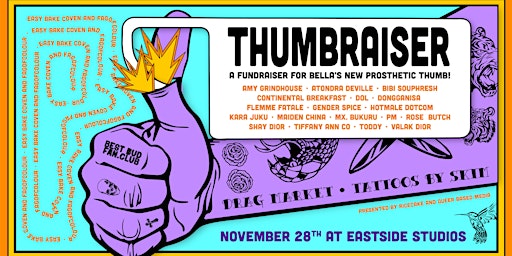 Imagen principal de THUMBRAISER - A Fundraiser for Bella's New Prosthetic Thumb!
