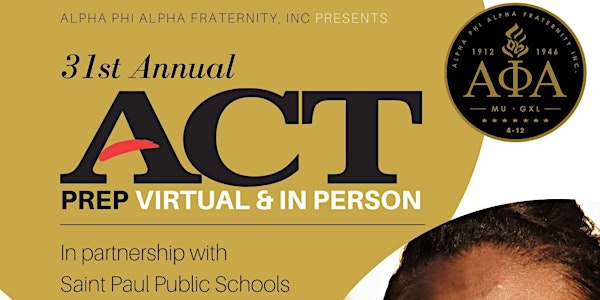 31st  Annual ACT Prep (Virtual/In Person)
