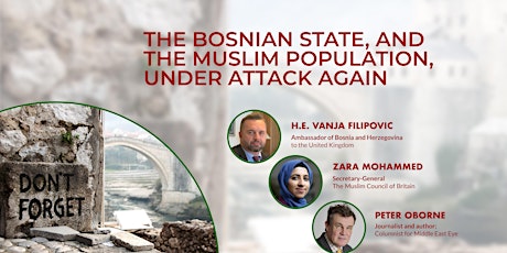 The Bosnian state, and the Muslim population, under attack again primary image