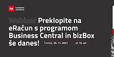 Imagen principal de Preklopite na eRačun z Business Central in bizBox