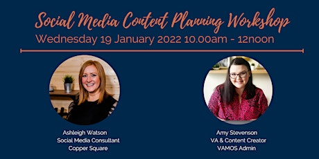 Social Media Content Planning for 2022 tickets