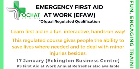 QA Level 3 Award in Emergency First Aid at Work (RQF)