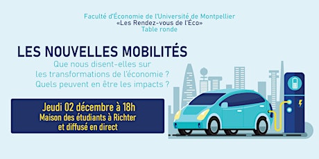 Image principale de Les Rendez-vous de l'Eco : les nouvelles mobilités