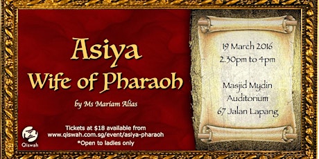 Asiya - Wife of Pharaoh primary image