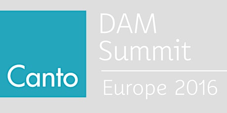Canto DAM Summit 2016 - Europe primary image