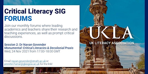 UKLA Critical Literacies SIG Forum