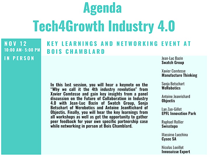 Tech4Growth Industry 4.0. image