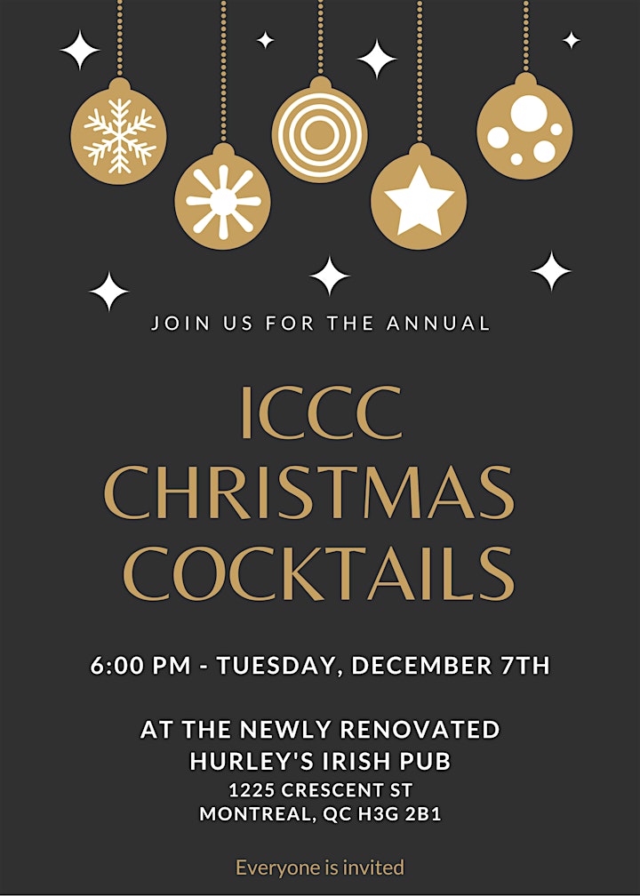 
		ICCC Christmas Cocktails image
