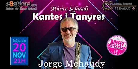 Imagen principal de "Kantes i Tanyres" con Jorge Mehaudy