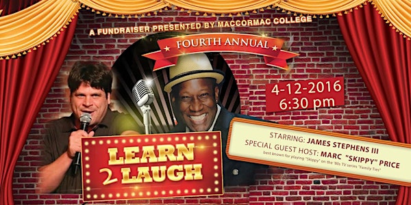 Learn 2 Laugh Comedy Fundraiser 2016