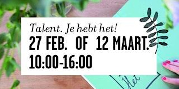 Talent. Je hebt het! (€ 95)