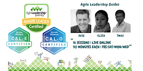 Certified Agile Leadership ( CAL-E + CAL-O)   :  APAC GLOBAL Workshop