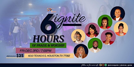 6 Hours of Praise and Worship primary image