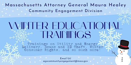 AG Healey's Winter Rights and Resources Series tickets
