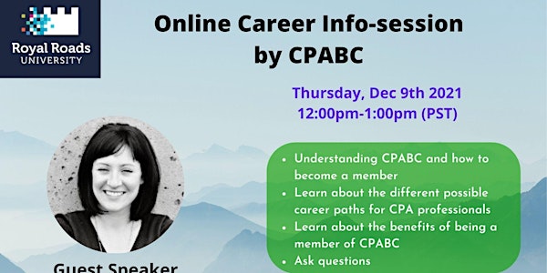 Online Career Info-session by CPABC