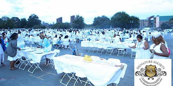 NYC Popup All White Dinner - Soirée Dans le Parc image