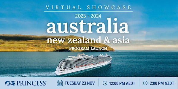 2023/2024 Australia, New Zealand & Asia Program Release Public Launch