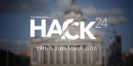 Hack24 Nottingham 2016 primary image