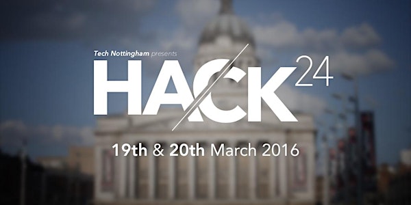 Hack24 Nottingham 2016