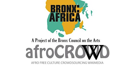 BRONX:AFRICA AFROCROWD EDITATHON primary image