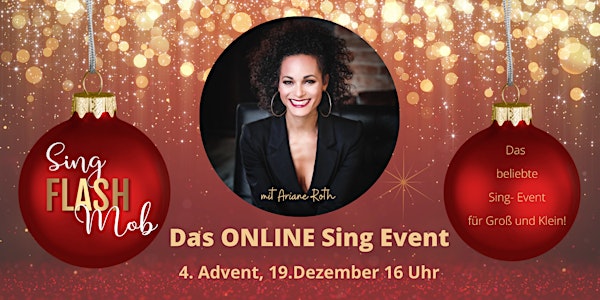 Weihnachtlicher Online SING - Flashmob mit Ariane Roth